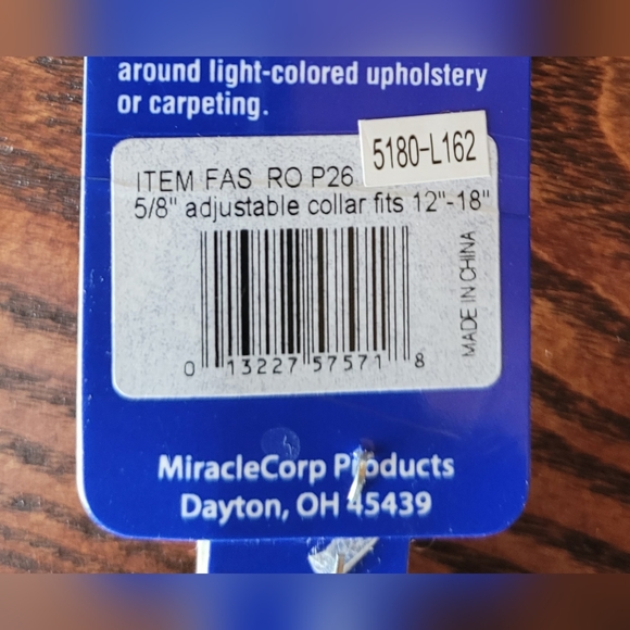 2 /$15  New Hamilton Dog Collar Adjustable Sm to Med  12" to 18" - Picture 7 of 7